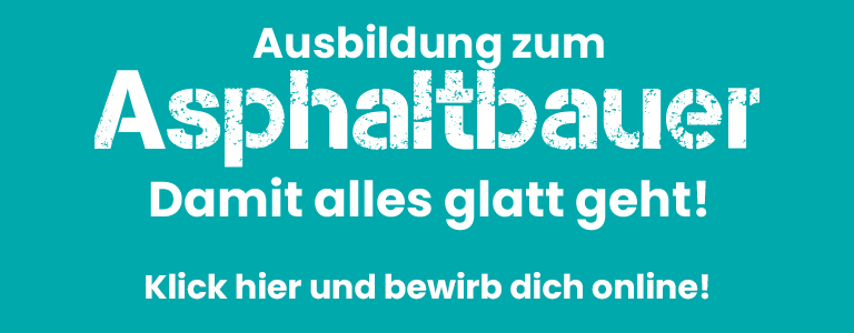 Ausbildung zum Asphaltbauer