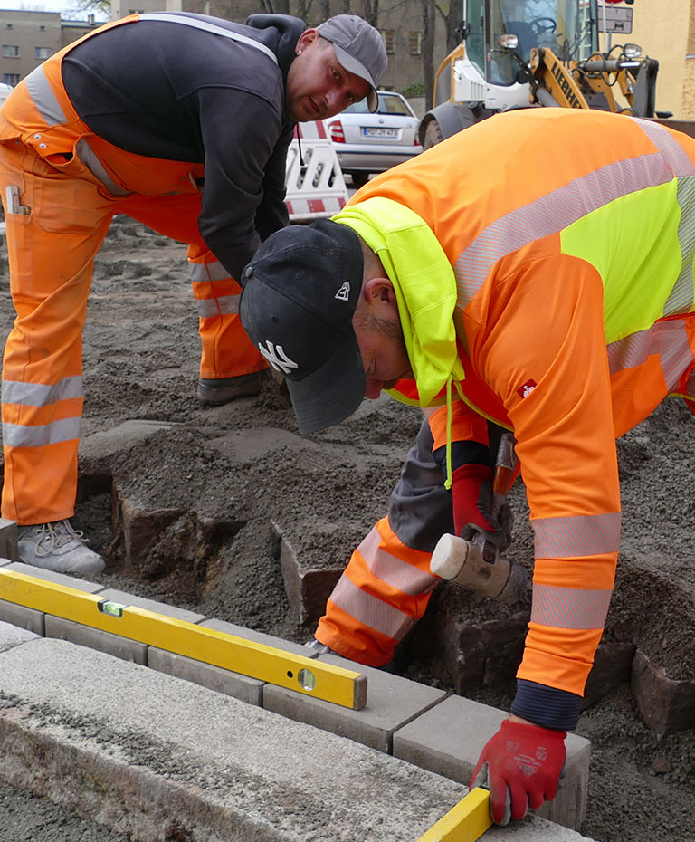 Ausbildung zum Straßenbauer