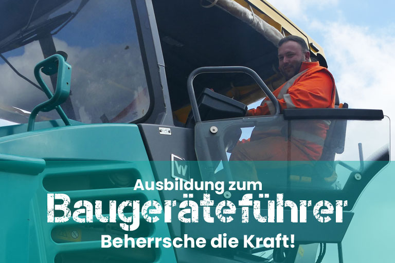 Ausbildung zum Baugeräteführer